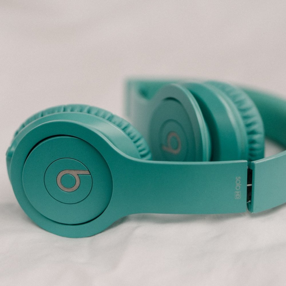 Teal Beats Solo Headphones